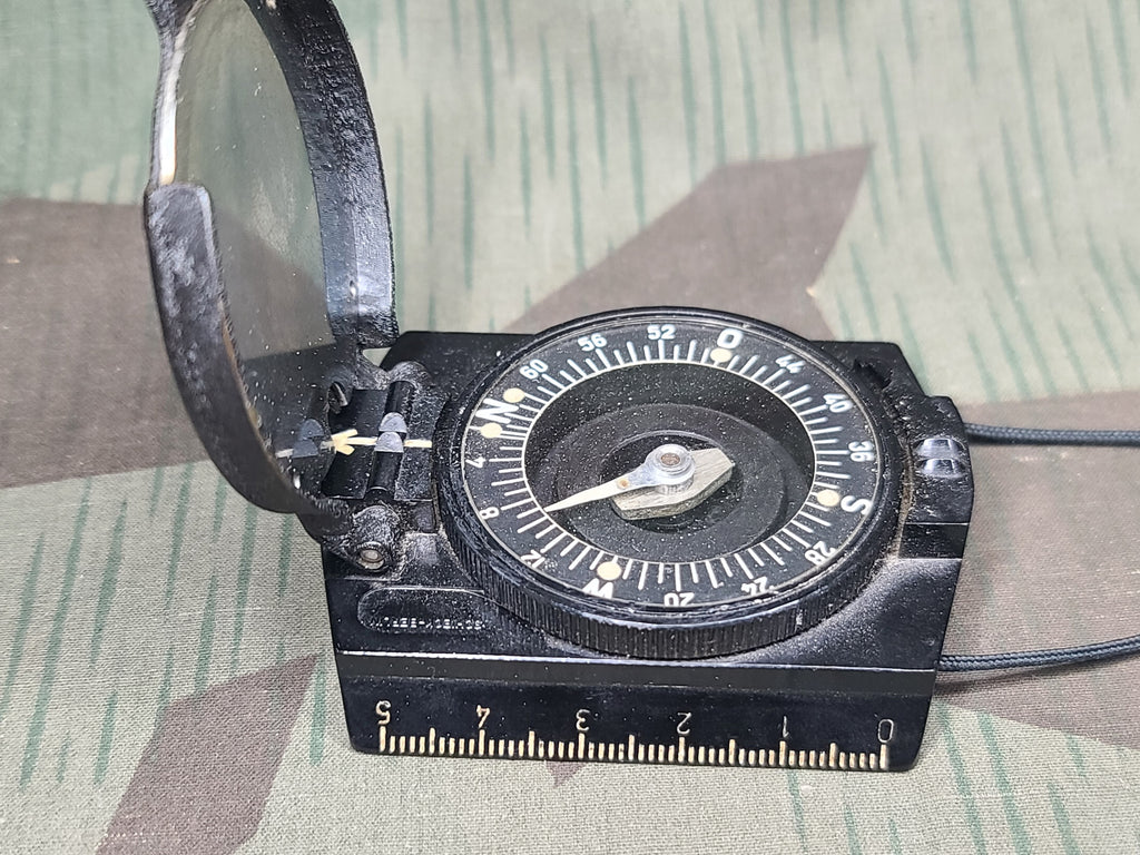German Compas Ruler Wehrmacht March Compass A with Cord