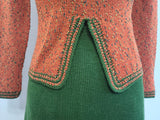 Autumn Knit Sweater and Skirt Set <br> (27"-28" waist)