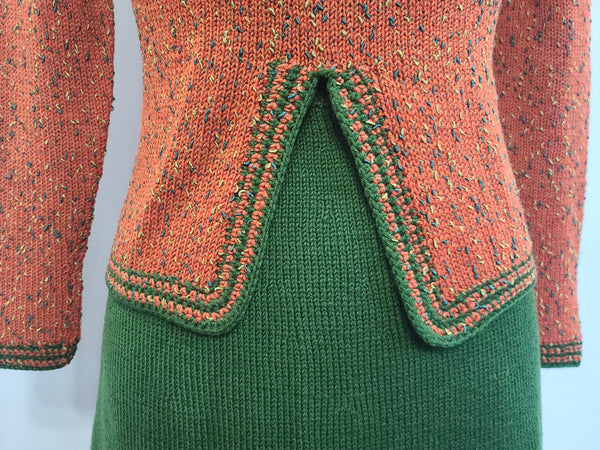 Autumn Knit Sweater and Skirt Set <br> (27"-28" waist)