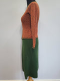 Autumn Knit Sweater and Skirt Set <br> (27"-28" waist)