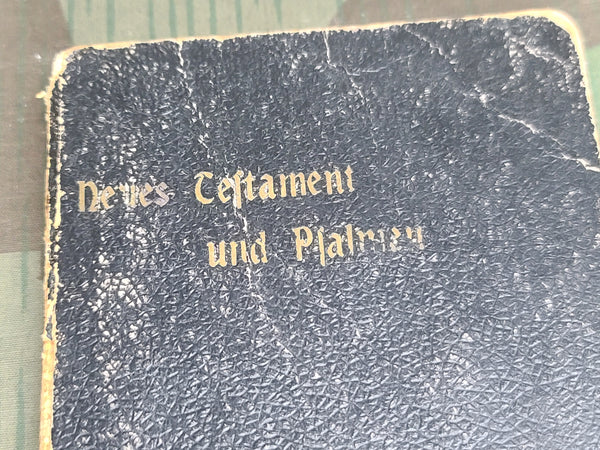 WWI German Soldier's Bible New Testament & Psalms 1914/15