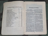 WWI German Soldier's Bible New Testament & Psalms 1914/15