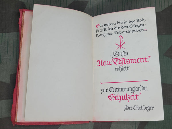 New Testament Bible 1939 Stuttgarter Kepplerbibel