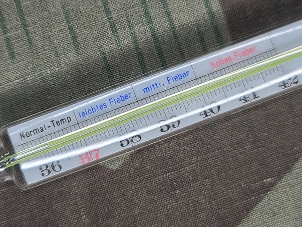 1939 Thermometer in Cardboard Tube