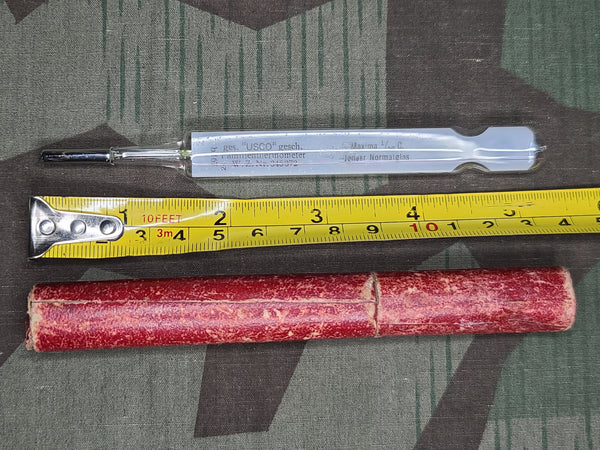 1939 Thermometer in Cardboard Tube