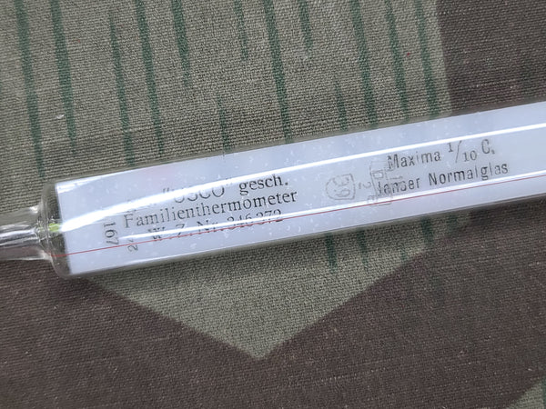 1939 Thermometer in Cardboard Tube