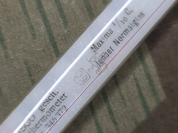 1939 Thermometer in Cardboard Tube