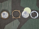 New Old Stock Sweetheart Soldier Photo Pin (GI and German)
