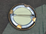 New Old Stock Sweetheart Soldier Photo Pin (GI and German)