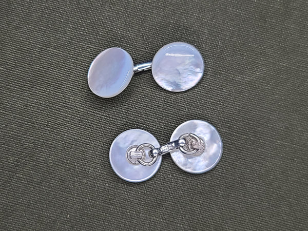 Nurse Cufflinks Mother-of-Pearl