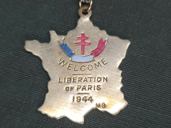 Liberation of Paris 1944 Souvenir Necklace