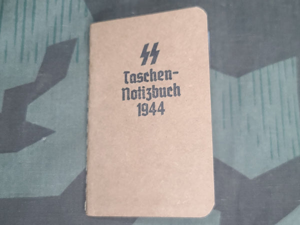 Repro SS Taschen-Notizbuch 1944 Notebook