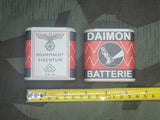 Reproduction German 4.5v Flashlight Battery