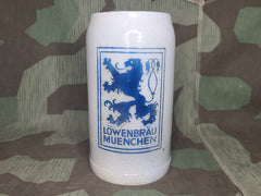 Stoneware Löwenbräu Muenchen Krug 1L