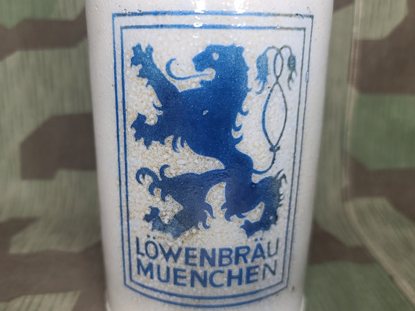 Stoneware Löwenbräu Muenchen Krug 1L