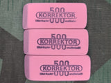 Reproduction Korrektor Eraser Mapcase Accessory (3 Pack)