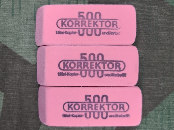 Reproduction Korrektor Eraser Mapcase Accessory (3 Pack)