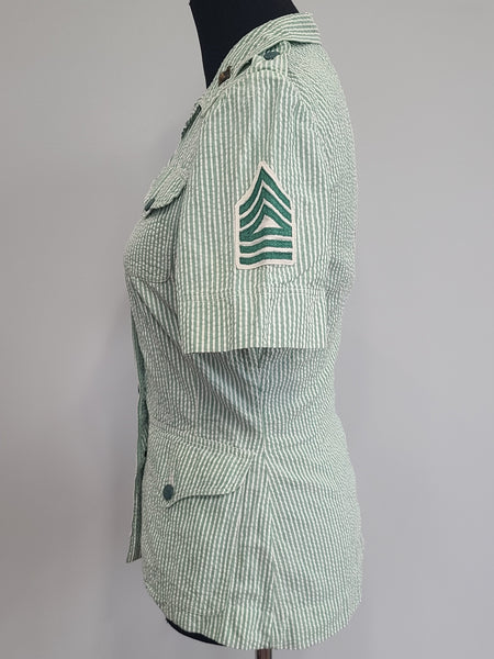 Marine Corps Seersucker Jacket <br> (B-36" W-28")