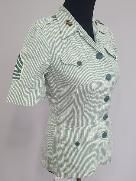 Marine Corps Seersucker Jacket <br> (B-36" W-28")