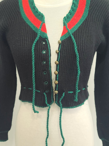 German Traditional Knit Sweater (Small/Medium)