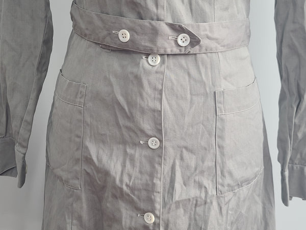 American Red Cross Gray Lady Uniform Dress & Hat <br> (B-38" W-29" H-37")