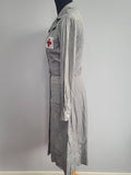 American Red Cross Gray Lady Uniform Dress & Hat <br> (B-38" W-29" H-37")