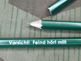 Vorsicht! Feind Hört Mit! Tiny Pencils (Lot of 3)