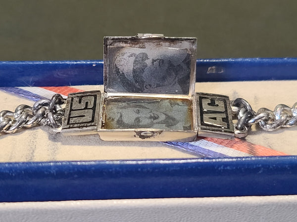 Army Air Corps Locket ID Bracelet in Box
