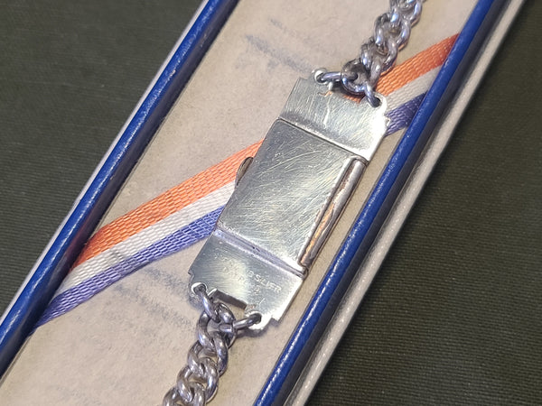Army Air Corps Locket ID Bracelet in Box