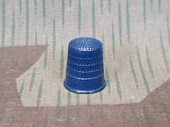 Blue Bakelite Thimble