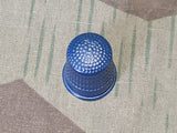 Blue Bakelite Thimble