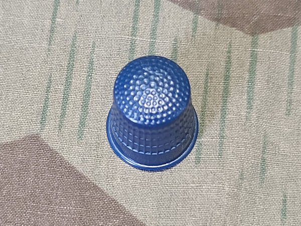 Blue Bakelite Thimble