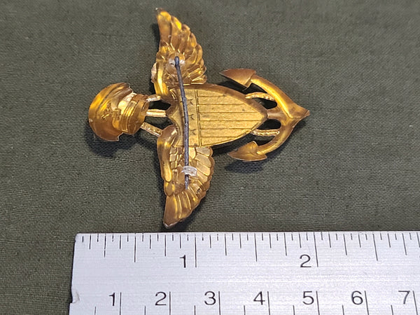 Navy Pilot Celluloid Sweetheart Pin
