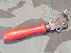 Red Wood Handle Can and Bottle Opener