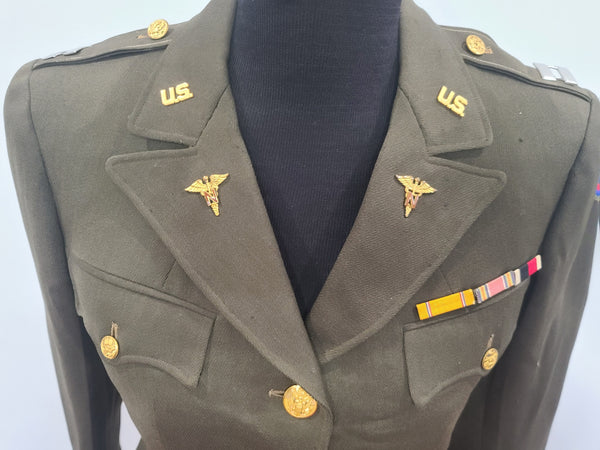 Army Nurse Stetson Officer Private Purchase Jacket (AS-IS) <br> (B-39" W-34")