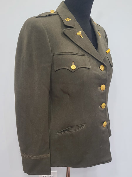 Army Nurse Stetson Officer Private Purchase Jacket (AS-IS) <br> (B-39" W-34")