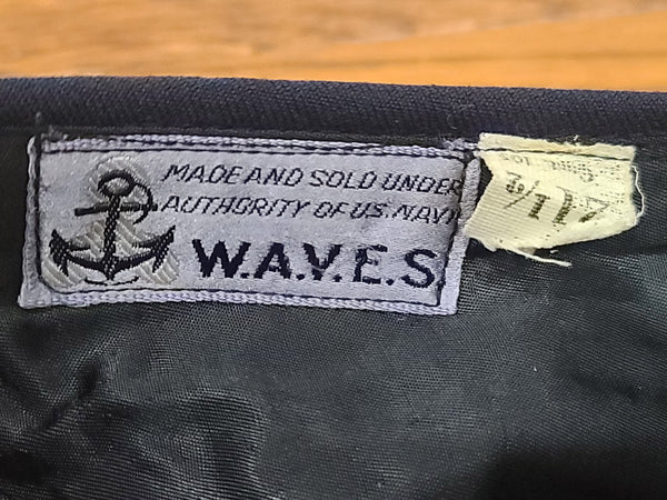 Navy WAVES Blue Garrison Cap (Size 21 1/2)