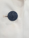 Navy WAVES White Uniform Jacket & Skirt <br> (B-38" W-26" H-38")