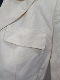 Navy WAVES White Uniform Jacket & Skirt <br> (B-38" W-26" H-38")