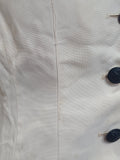 Navy WAVES White Uniform Jacket & Skirt <br> (B-38" W-26" H-38")