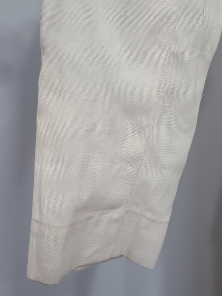 Navy WAVES White Uniform Jacket & Skirt <br> (B-38" W-26" H-38")