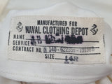 Navy WAVES White Uniform Jacket & Skirt <br> (B-38" W-26" H-38")