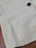 Navy WAVES White Uniform Jacket & Skirt <br> (B-38" W-26" H-38")