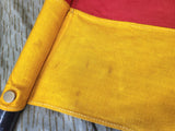 East German Flag on Pole
