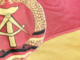 East German Flag on Pole