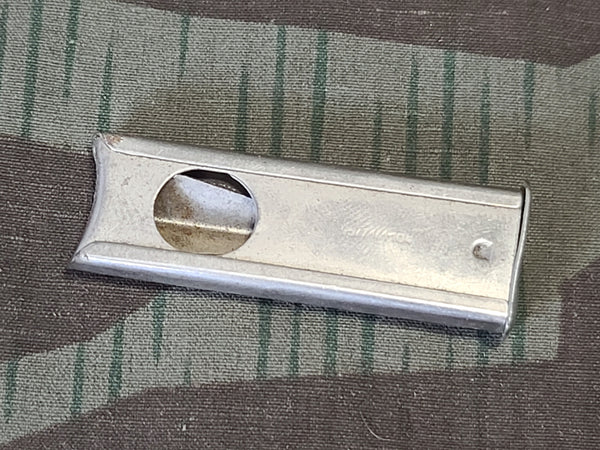 Leather Cigar Case With Cutter and One Very Tired Cigar