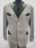 Vintage German Men's Trachten Jacket and Trousers (32" Waist)