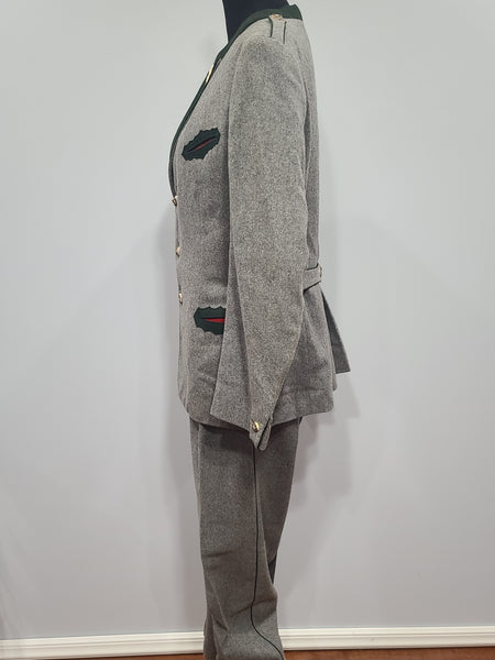 Vintage German Men's Trachten Jacket and Trousers (32" Waist)
