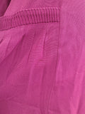 Fuchsia Rayon Dress <br> (B-37" W-30" H-42")