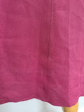 Fuchsia Rayon Dress <br> (B-37" W-30" H-42")